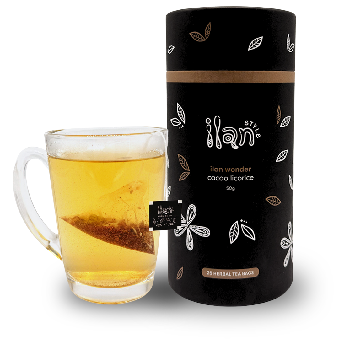 Ilan Wonder - Cacao Licorice, 25 herbal tea bags
