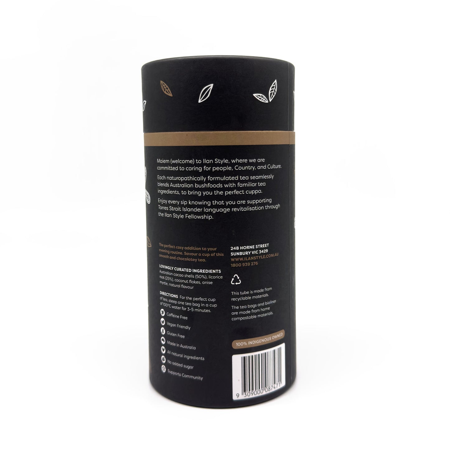 Ilan Wonder - Cacao Licorice, 25 herbal tea bags