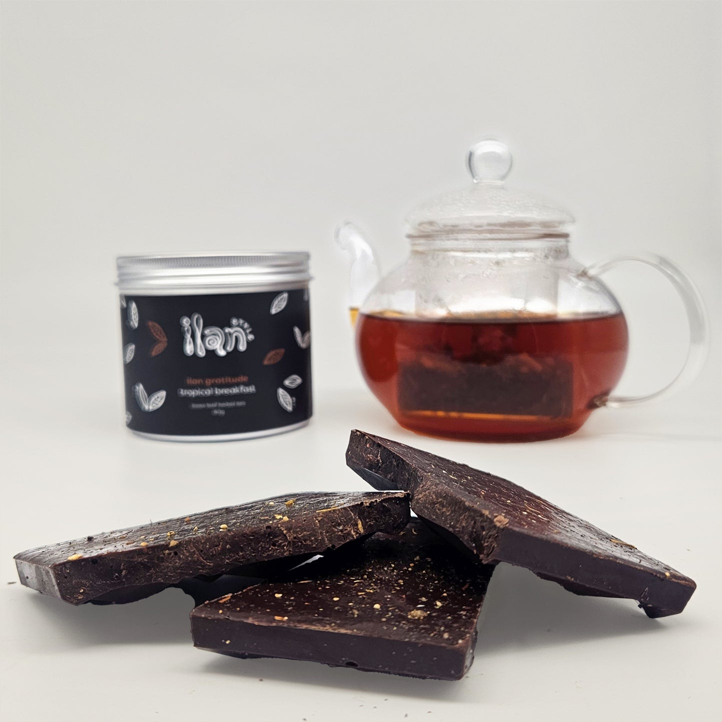 Tropical Breakfast Tea Dark Chocolate: Ilan Style x Loco For Cocoa