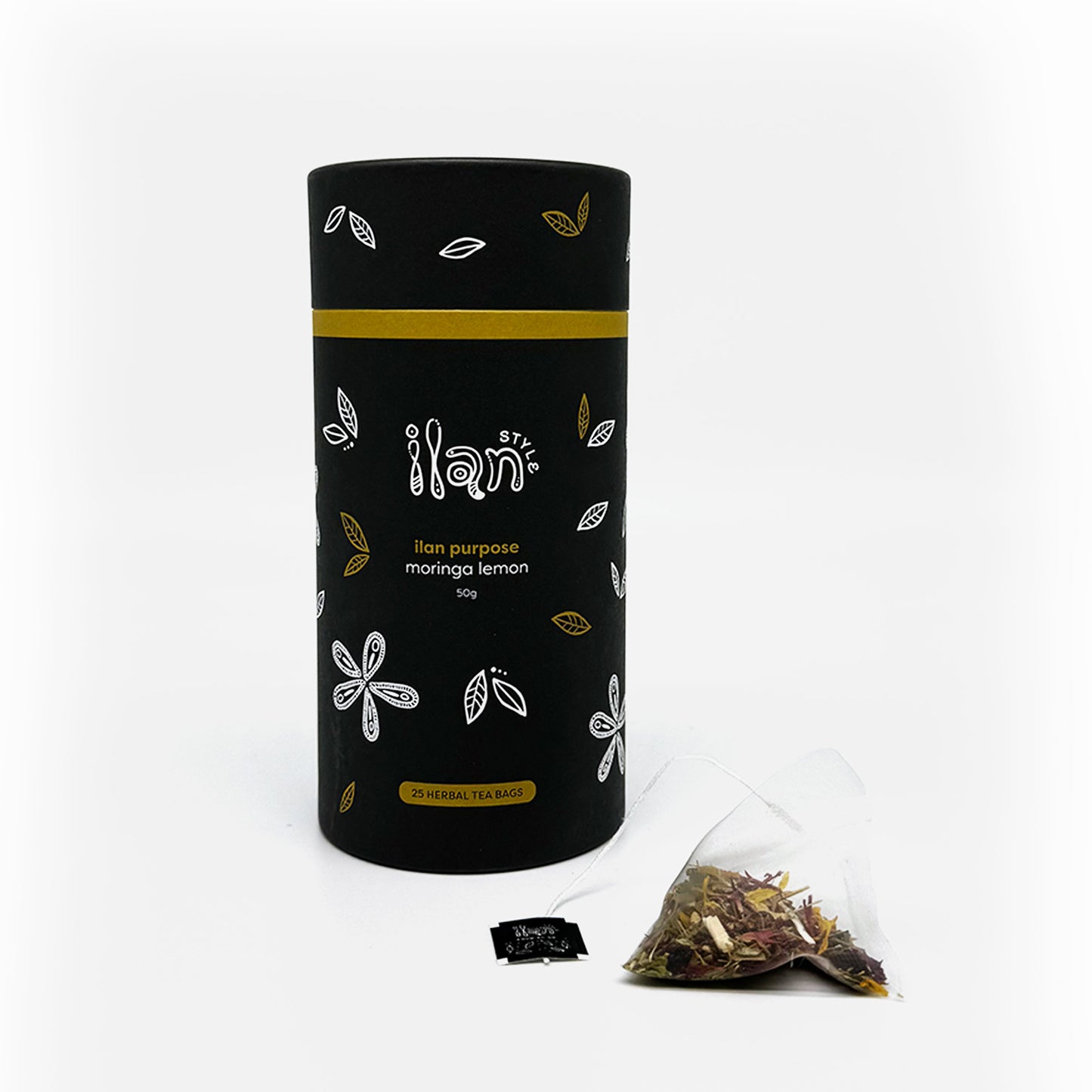 Ilan Purpose - Moringa Lemon, 25 herbal tea bags