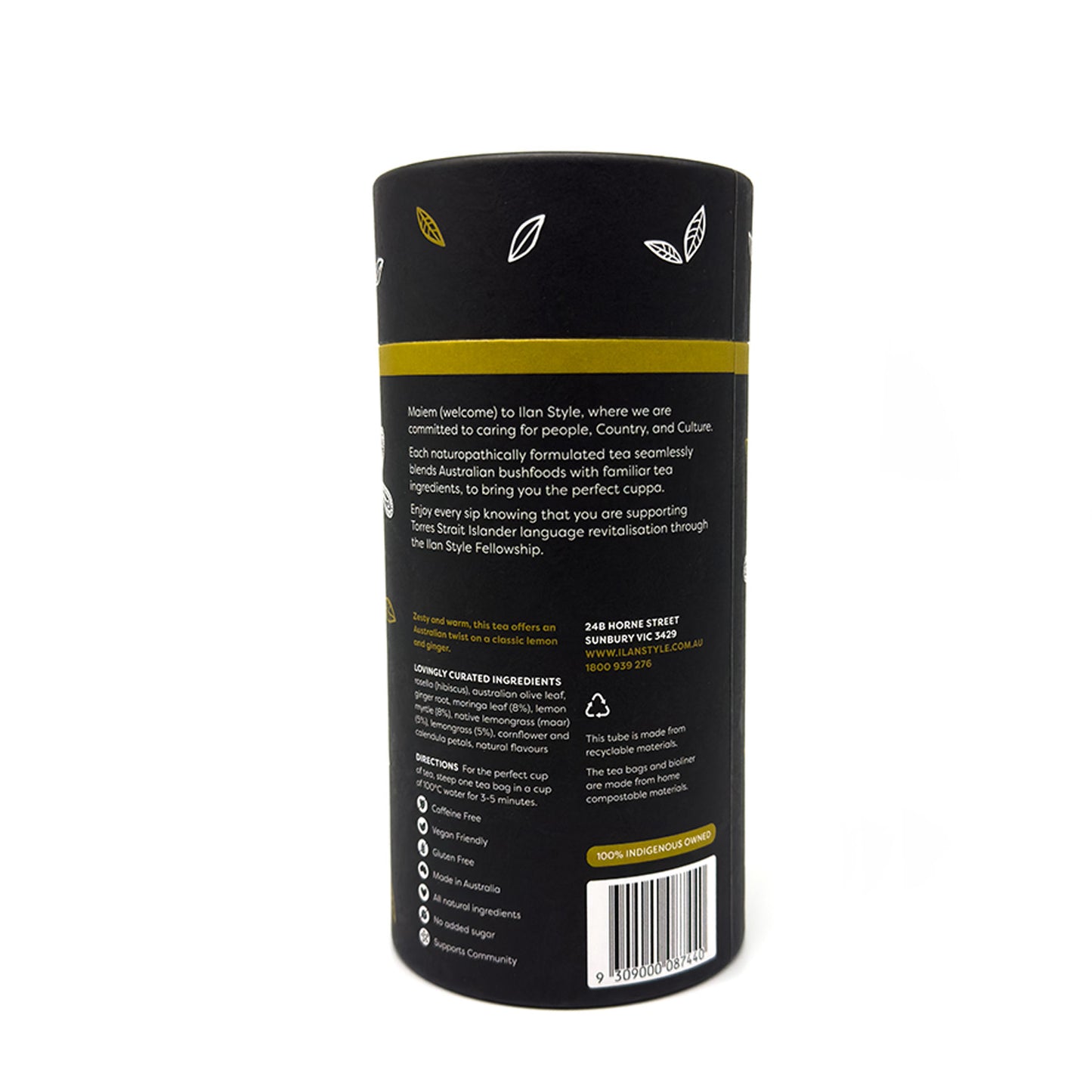Ilan Purpose - Moringa Lemon, 25 herbal tea bags