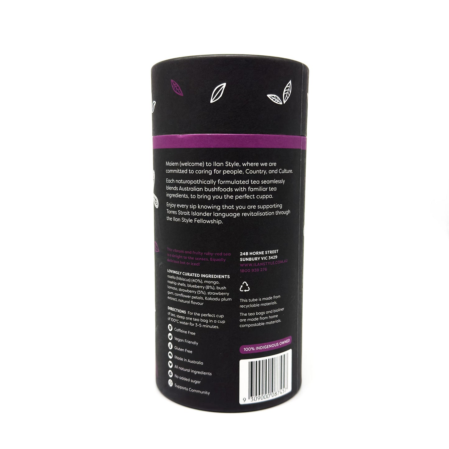 Ilan Kindness - Rosella Berry, 25 herbal tea bags
