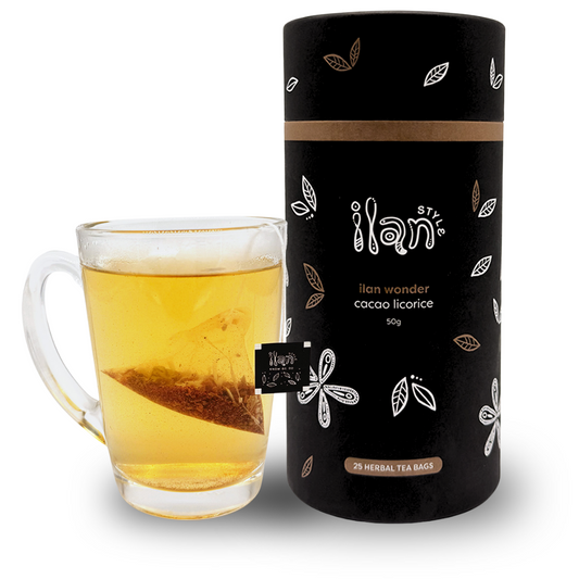 Ilan Wonder - Cacao Licorice, 25 herbal tea bags