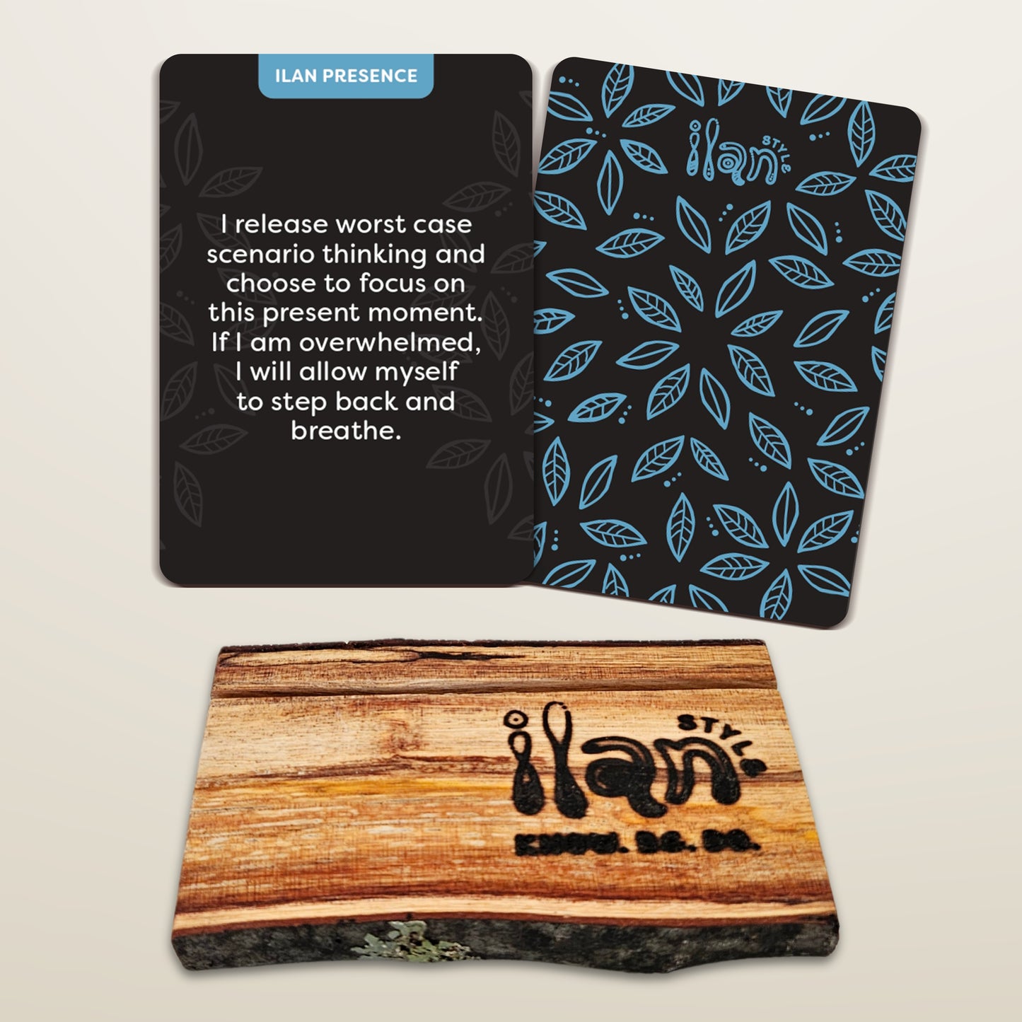 Affirmation Cards & Card Holder Bundle