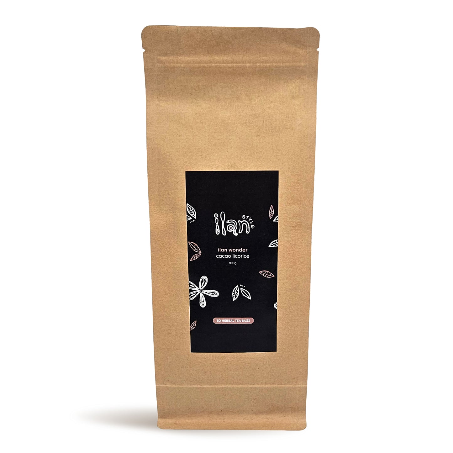 Refill: Ilan Wonder - Cacao Licorice, 50 herbal tea bags
