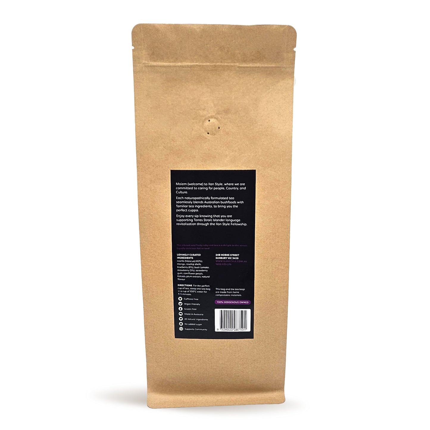 Refill: Ilan Kindness - Rosella Berry, 50 herbal tea bags