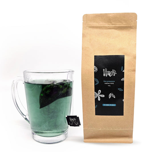 Refill: Ilan Presence - Native Mint, 50 herbal tea bags