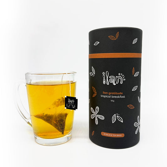 Ilan Gratitude - Tropical Breakfast, 25 black tea bags